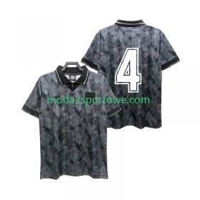 Koszulka Anglia 4 Retro Wyjazdowe Stroje Piłkarskie 1990 Krótki Rękaw